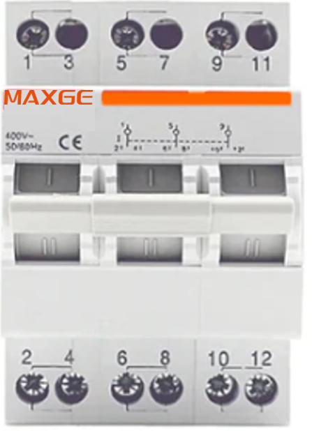 Changeover Switch 63A 3P I-0-II Centre Off 3M