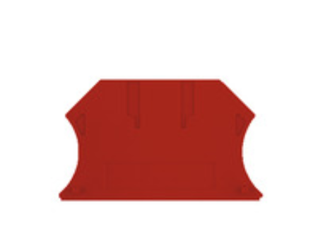 W Series End Plate WAP 2.5-10 - Red