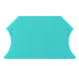 W Series End Plate WAP 2.5-10 - Blue