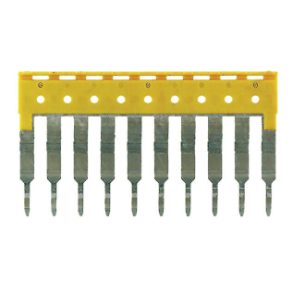 ZQV 2.5/10 Cross Connection 10Way Yellow for ZDU2.5