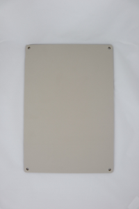 Medium Mounting Panel 190 x 190mm 3mm Grey