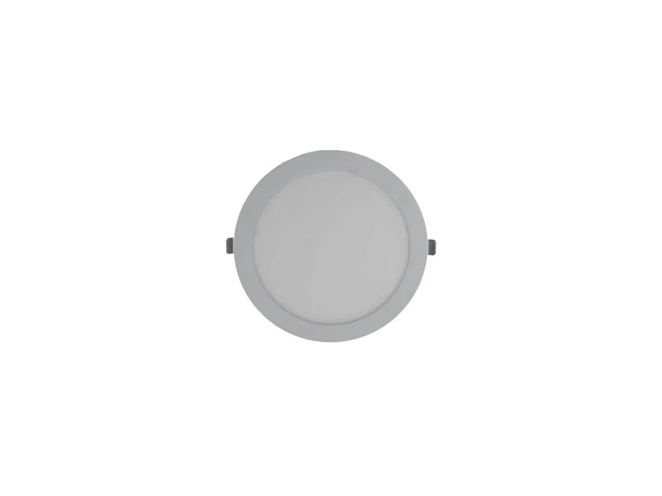 STUDIO 18W LED Downlight, CCT Selectable (3000K/4000K/6500K), Dimmable, c/w 800mm Flex and Plug, White