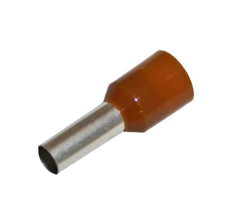 BOOTLACE FERRULE 10MM2 BROWN