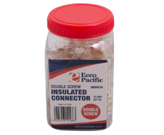 DBL SCREW CONNECTOR 32AMP (50)