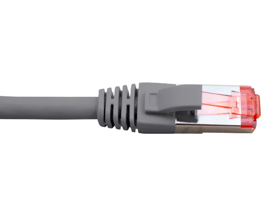 PATCH LEAD CAT6A SHIELDED GREY 3M