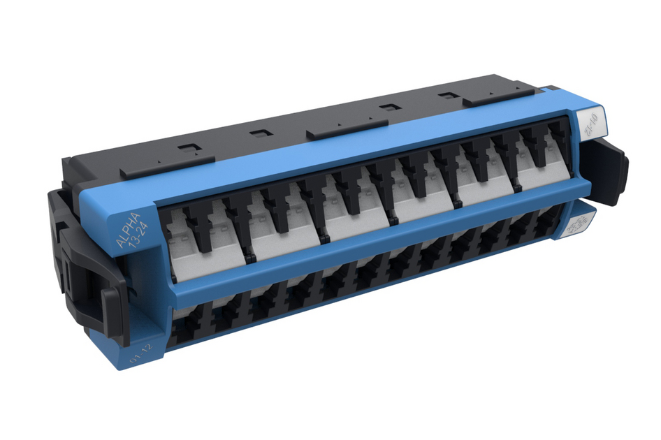 360 G2 Adapter Pack 24 fibre  LC (12 duplex) Singlemode Blue