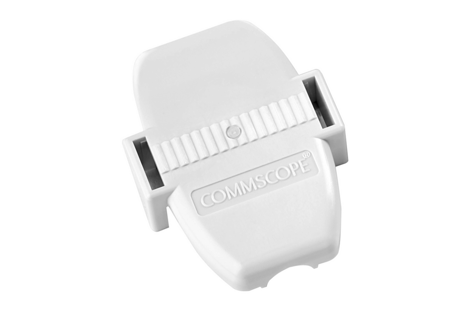 Unshielded Ceiling Connector Assembly (CCA) without cordage, White