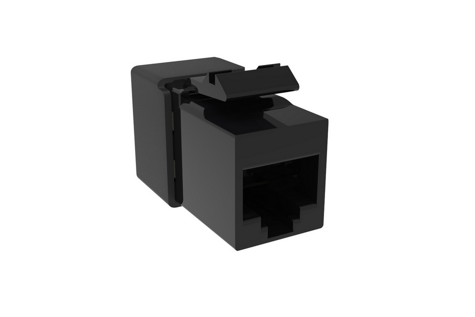 Cat 6A UTP SL jack - BLACK. Supplied in pack of 24. Price per jack