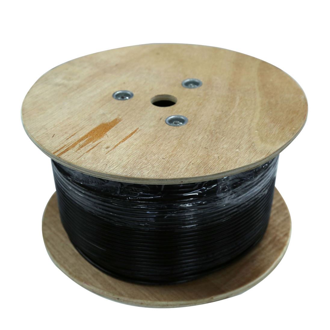 305m Cat6 Black SOLID GEL Filled Outdoor cable.