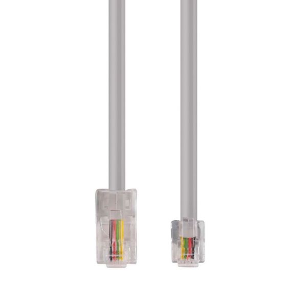 2M RJ-12 to RJ-45 Cable - 4C