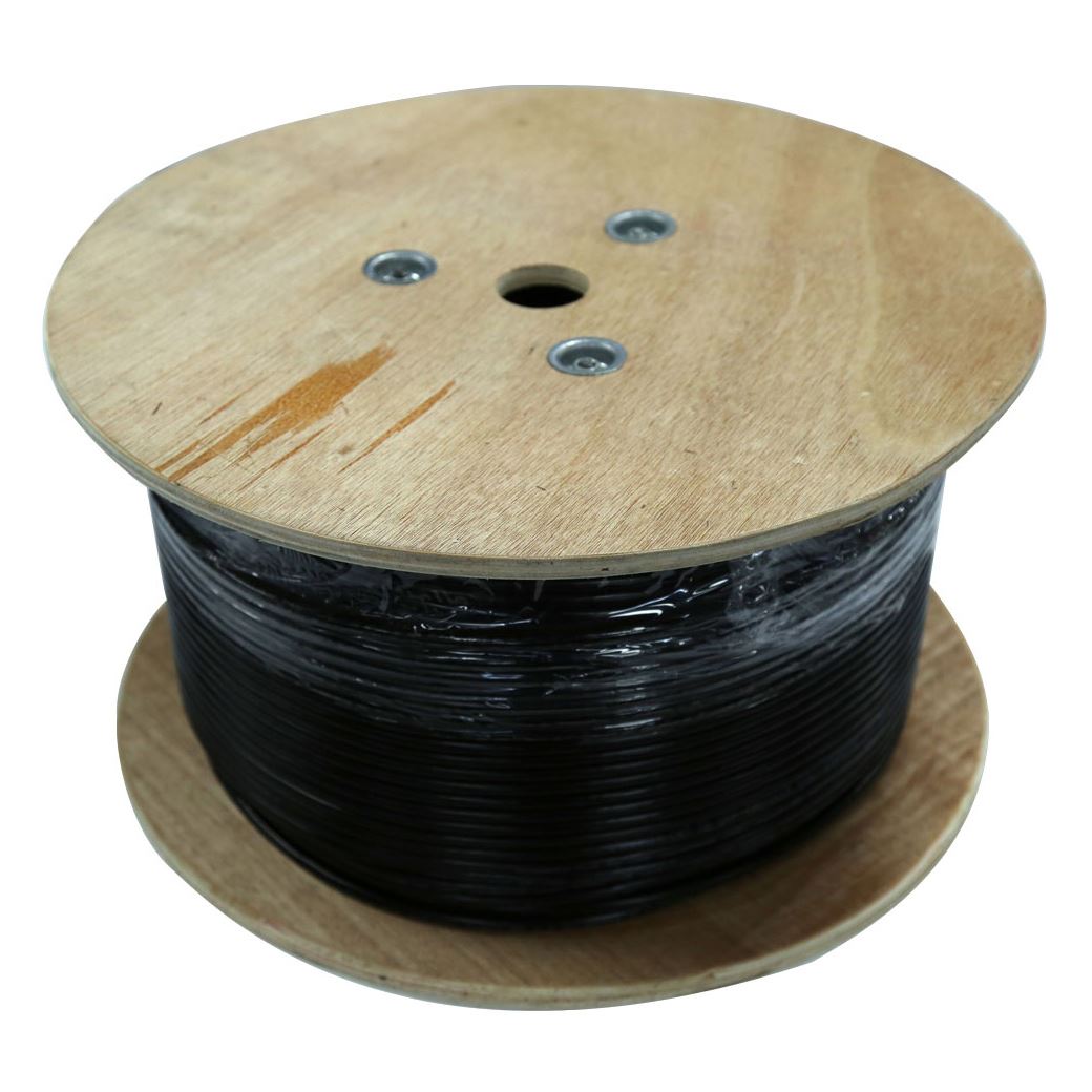 305m S/FTP Cat6 23 AWG, 30%TC braid + UV Stabilised PE