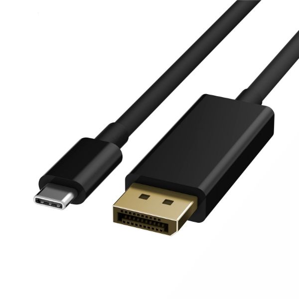 2m USB-C to DisplayPort 1.2Cable.