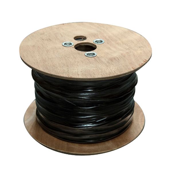 152m 2Core 16AWG/1.31mm Black