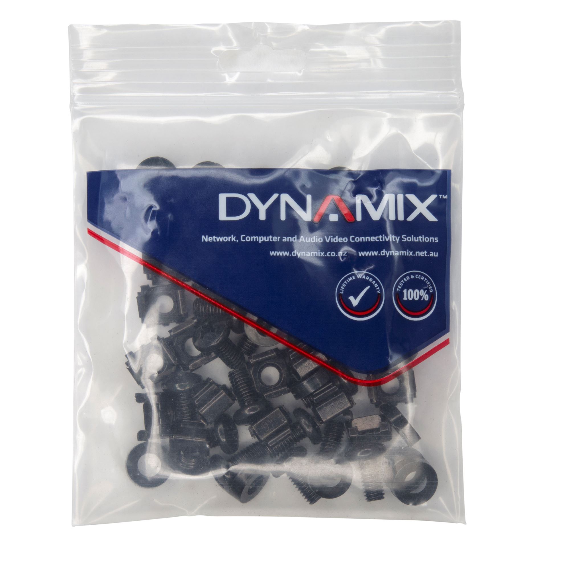 CAGE NUT BLACK M6 (30pk)