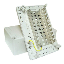 100 Pair Distribution Box (10 x 10 Position) Size: 320 x 210 x 120mm.
