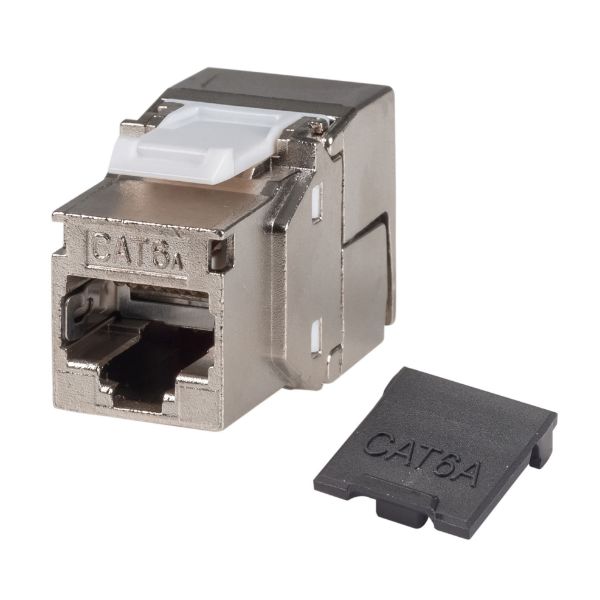 DYNAMIX Cat6A Shielded Keystone Jack. Component Compliant.