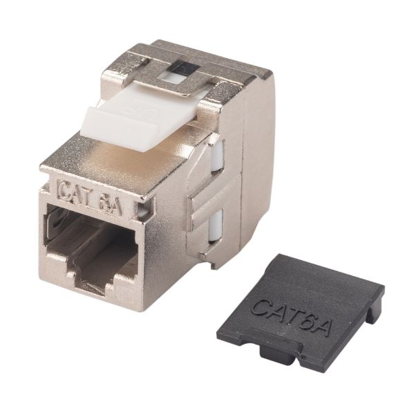 DYNAMIX Cat6A Side Entry Shielded Keystone Jack.