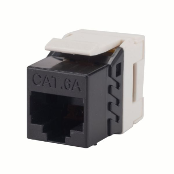 Cat6A UTP Keystone RJ45 Slimline Jack T568A/B Wiring 180 Jack.
