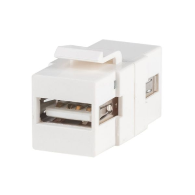 USB 3.0 Keystone Jack USB-A Female to Female Connectors.