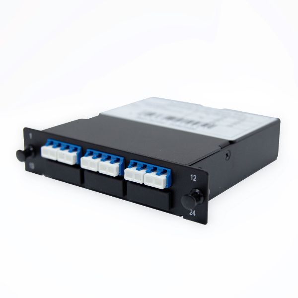 MPO SM 3 Port LC Quad Single-mode 12 Fibre Cassette.