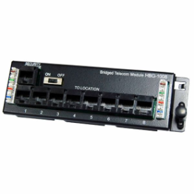 8 Port Telco Distribution Module with RJ31 Security Port