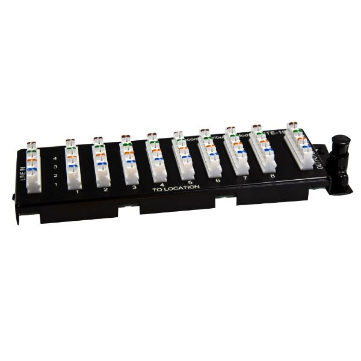 8 Port 110 Punch Down Telco Distribution Module for HWS range