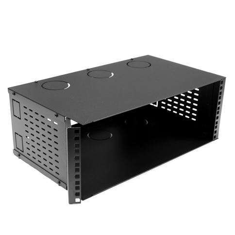4U 300mm Deep 19' Enclosed Hinged Wall Bracket
