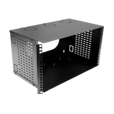 6U 300mm Deep 19'' Enclosed Hinged Wall Bracket