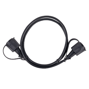 1m Cat6, IP67 Rated Patch Lead With Protective Boot.