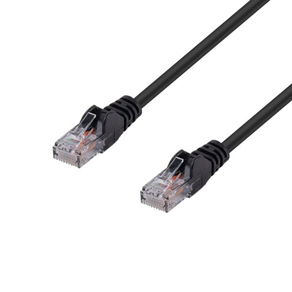 0.75M CAT6 UTP BLACK PATCH LEAD
