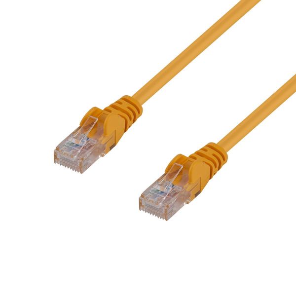 0.75M CAT6 UTP YELLOW Patch Lead