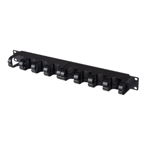 19'' Cable Management Bar. Supplied with Cage Nuts. 70mm Deep.