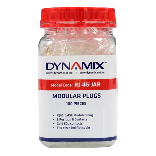 RJ-45 Plug 100pc Jar