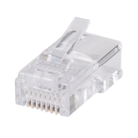 RJ45 Plug 20pc Bag 8P8C Modular Plug 50 Micron Compatible.