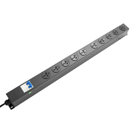 10 Outlet Vertical Power