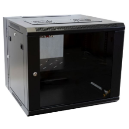 9RU UniverSwing Wall Mount Cabinet. Back mount supplied Left & Right Hinges.