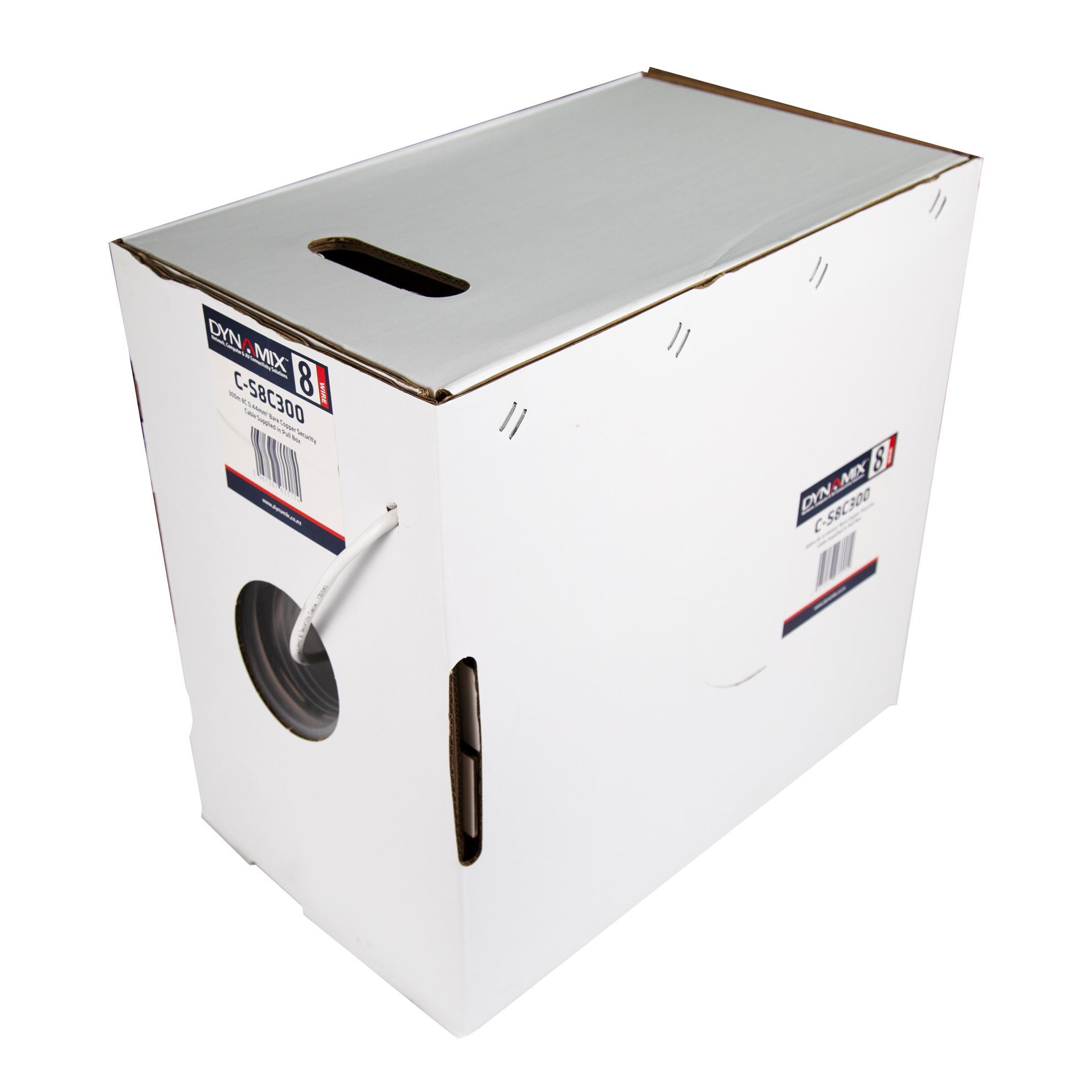 SECURITY 300m 8C 0.44mm Bare Copper Security Cable Supplied in Pull Box