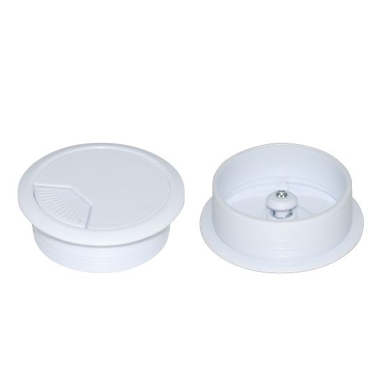 60mm Desk Grommet WHITE