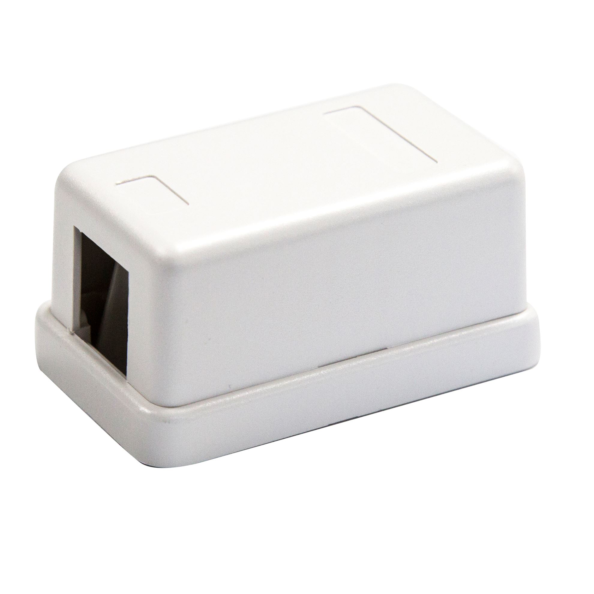 1 Port Unloaded Keystone Wall Mount Enclosure