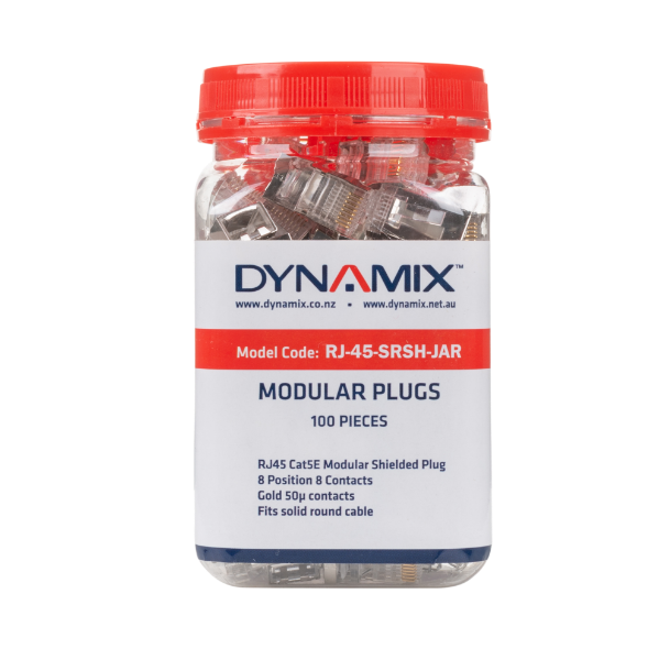 RJ-45 100pc Jar Round
