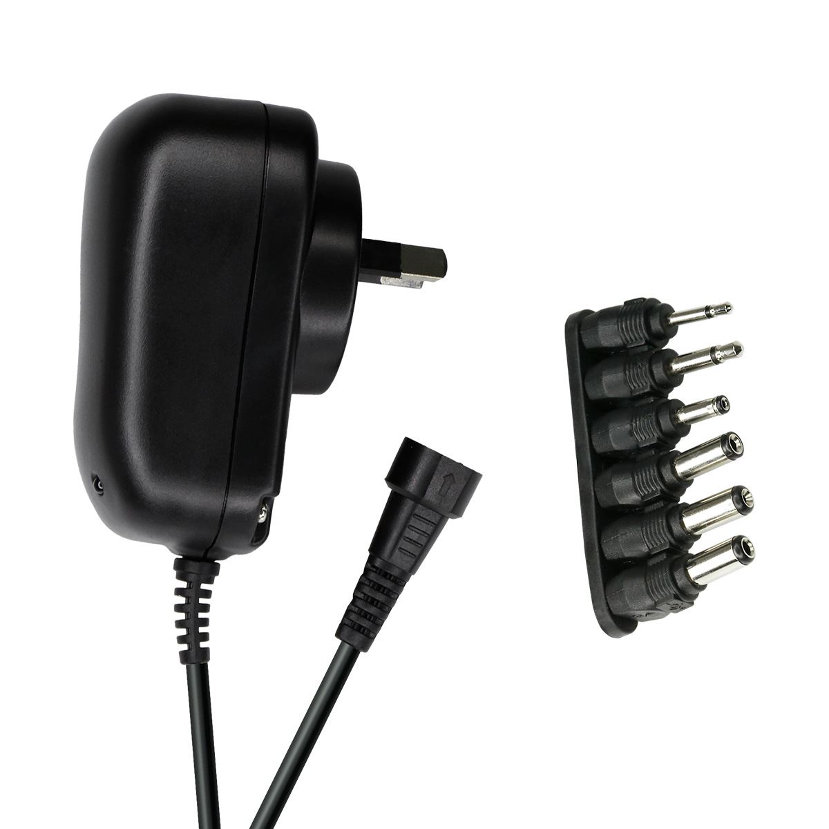 Universal AC/DC Power Adapter with 6x Detachable