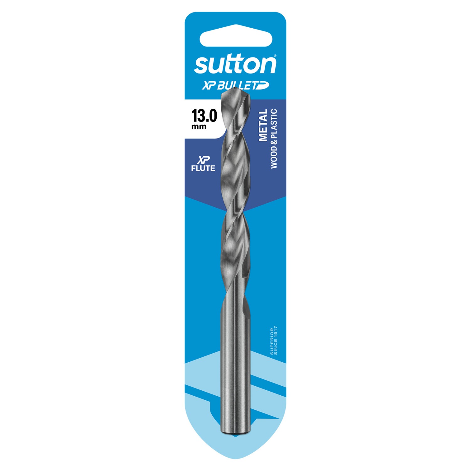 XP Bullet Jobber Drill, D220, HSS, 13.0mm (carded)