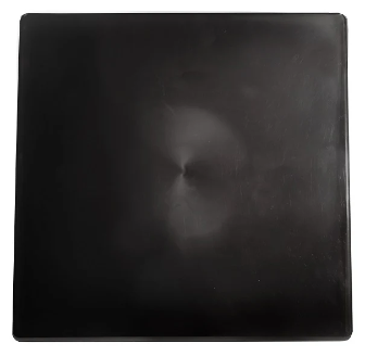 150mm PRO SERIES SQUARE GRILLE BLACK