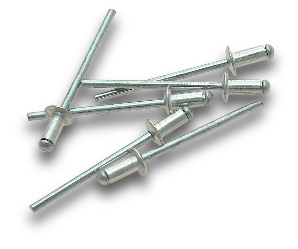 ELMARK Rivets Aluminium 1/8D x 1/4"L 100 Jar
