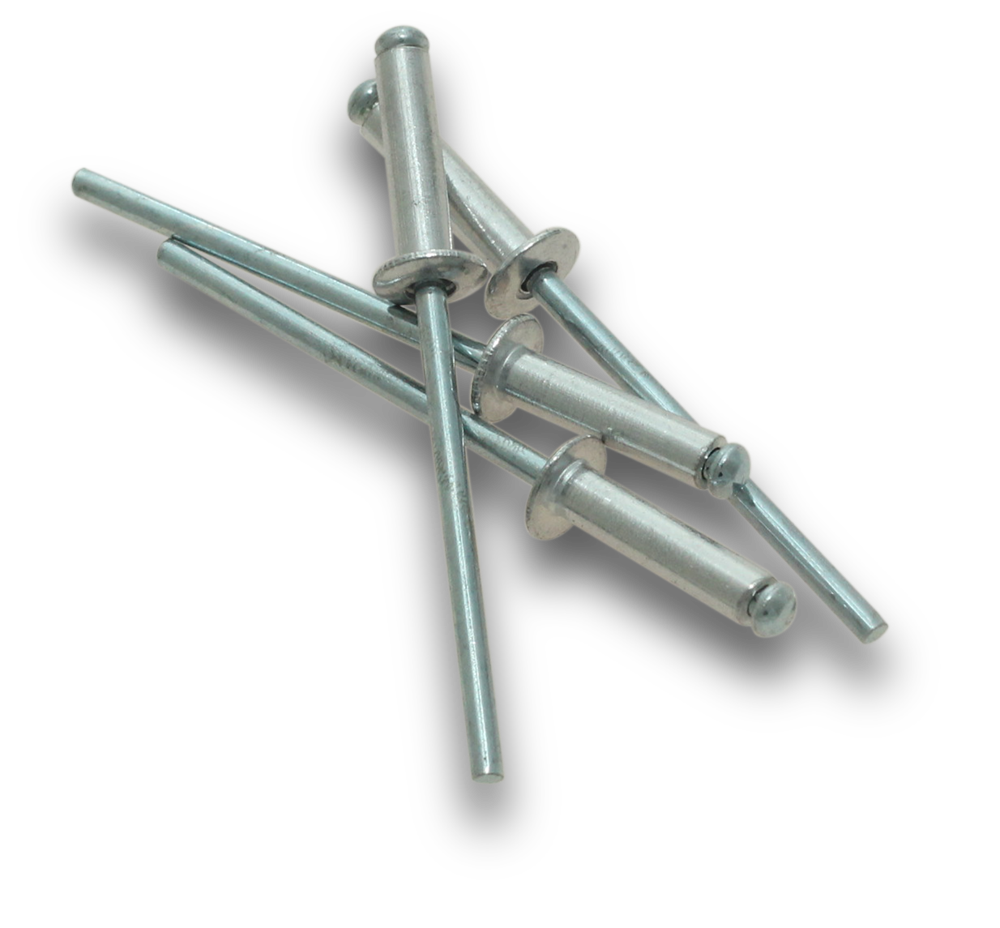 ELMARK Rivets Aluminium 1/8D x 1/2"L 100 Jar