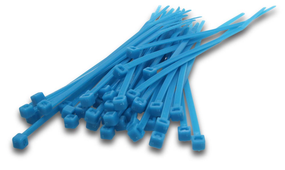 ELMARK Cable Tie 100x2.5mm Blue 100 Pack