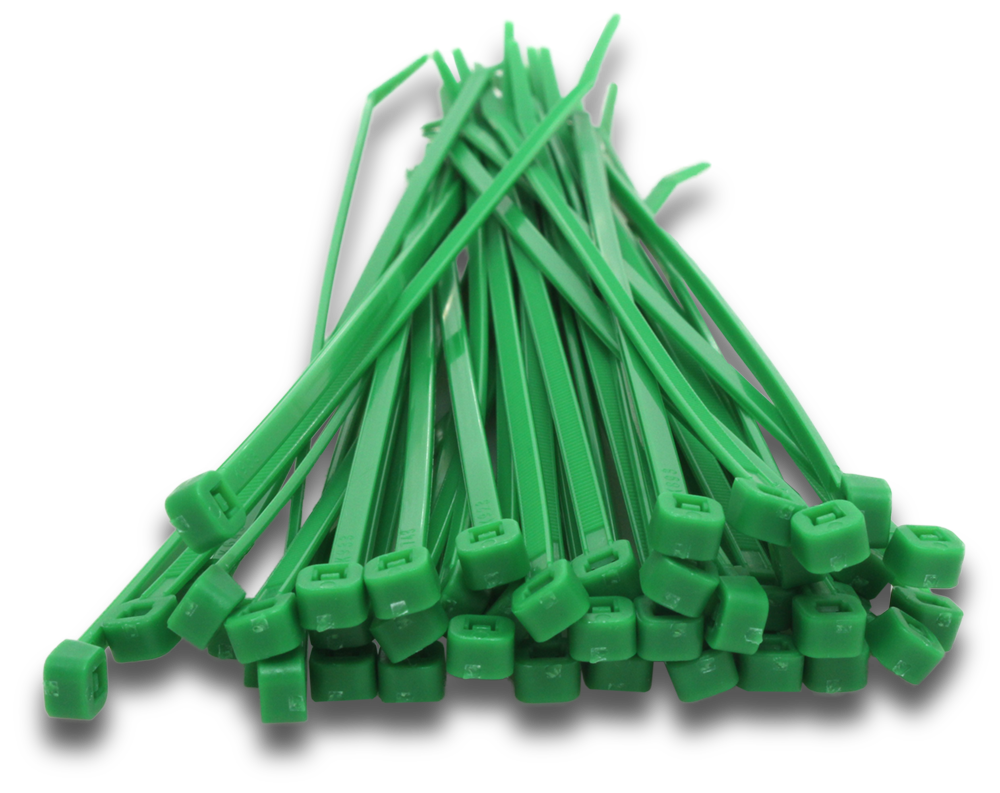 ELMARK Cable Tie 203x3.2mm Green 1000 Pack