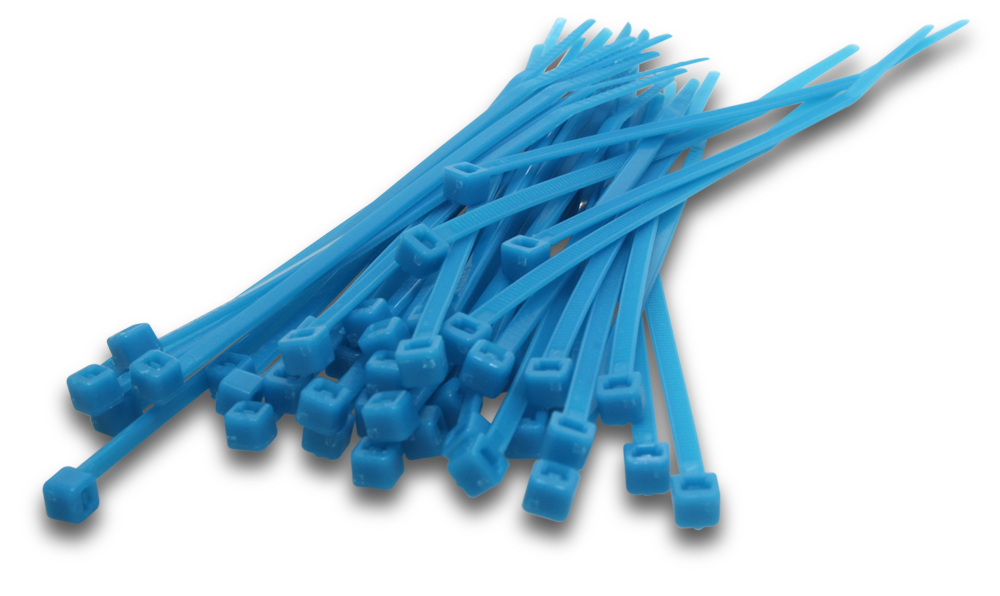 ELMARK Cable Tie 292x3.6mm Blue 1000 Pack