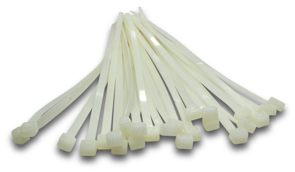 ELMARK Cable Tie 300x7.6mm Natural 50 Pack