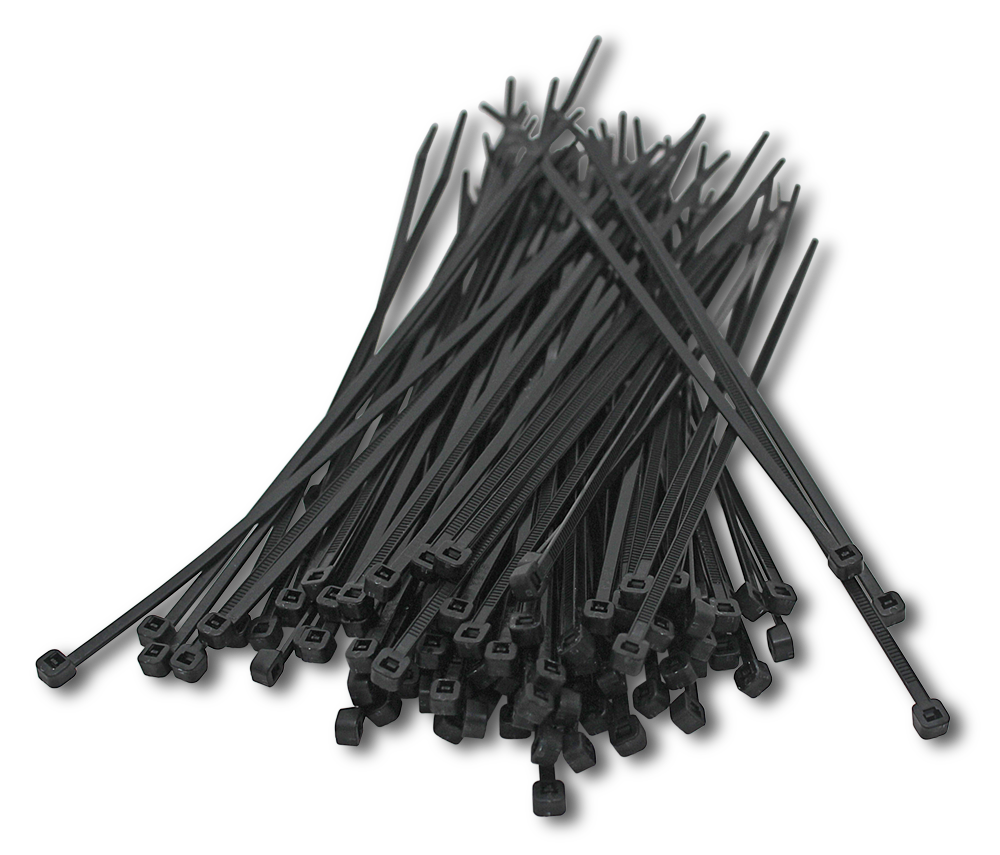 ELMARK Cable Tie 450x8mm Black 100 Pack